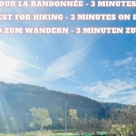 City - 70m2 - Easy Parking - Bus - 2 Tvs - Between City And Forest Luxembourg