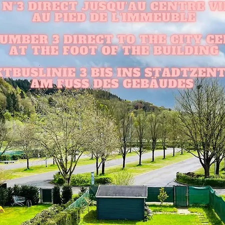 Apartment City - 70m2 - Easy Parking - Bus - 2 Tvs - Between City And Forest
